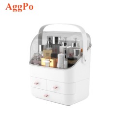 Makeup Organizer - 3 Tier Plastic Cosmetic Box