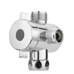 Shower Diverter - 3-Way T-valve ABS Plastic