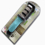 Knife Sharpener - 3-Stage Non-Slip Base Tool