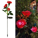 Rose Light - Solar Flower Stake Pathway