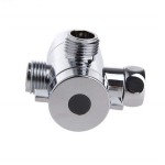 Shower Diverter - 3-Way T-valve ABS Plastic