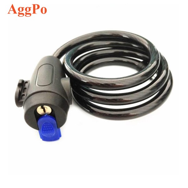 Bike Lock - Cable Coiled Key Secure