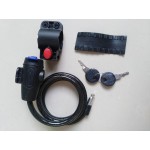 Bike Lock - Cable Coiled Key Secure