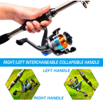 Fishing Combo - Telescopic Rod Reel Kit