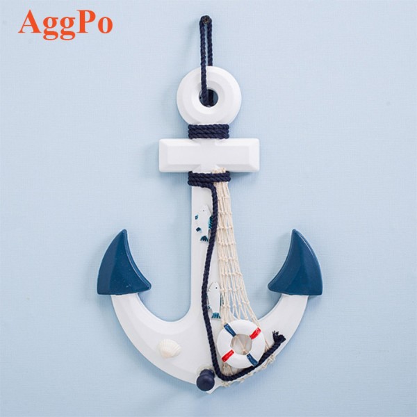 Anchor Decor - Wood Wall Hanging Nautical