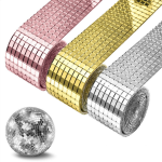 Mosaic Tiles - Self-adhesive Mirror Rolls