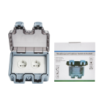 Weatherproof Switch - IP66 Outdoor Socket
