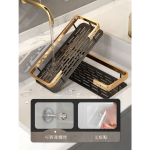 Bathroom Basket - Aluminum Storage Organizer