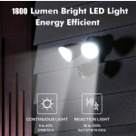 Floodlight Camera - WiFi Outdoor Security