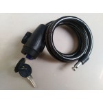 Bike Lock - Cable Coiled Key Secure