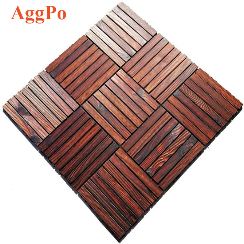 Wood Tiles - Interlocking Outdoor Deck