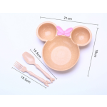 Children Bowl - Wheat Mickey Cartoon Tableware