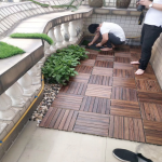 Wood Tiles - Interlocking Outdoor Deck