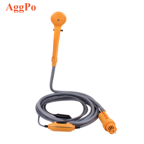 Car Shower Set - 12V Portable Camping Pump