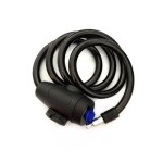 Bike Lock - Cable Coiled Key Secure