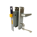 Door Handle Lock - Key Entry Aluminum