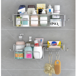 Shower Caddy - 2 Tier Stainless Steel Hook