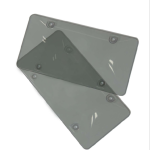 License Cover - Clear Bubble Plate Frame