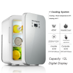 Mini Fridge - 20L Compact Cooler Warmer AC/DC