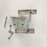 Door Handle Lock - Key Entry Aluminum