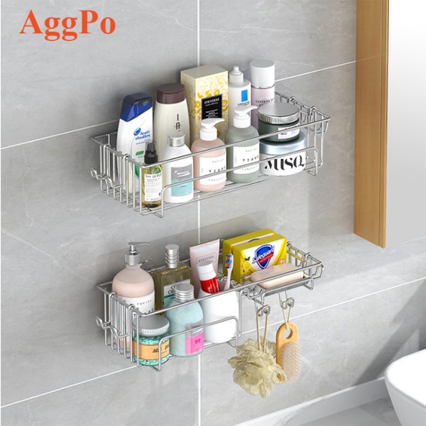 Shower Caddy - 2 Tier Stainless Steel Hook