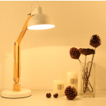 Desk Lamp - Wooden Adjustable Arm