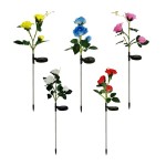 Rose Light - Solar Flower Stake Pathway
