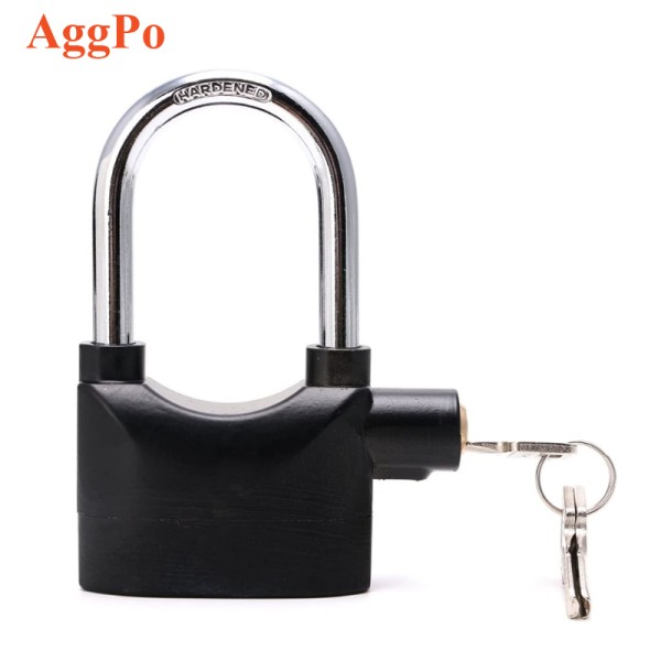 Alarm Padlock - 110db Siren Bike Lock