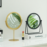 Vanity Mirror - Gold Frame Portable