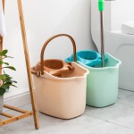 Mop Bucket - Manual Squeeze Plastic Wringer Factory