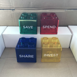 Piggy Bank - Transparent Save Spend