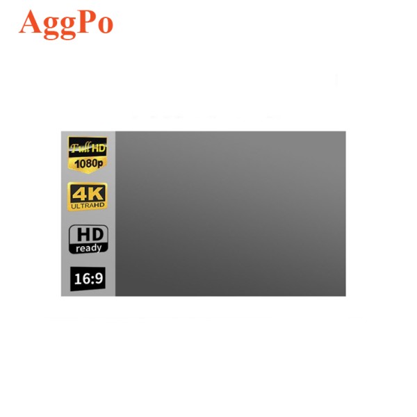 Projector Screen - 120 Inch Portable Anti-light Movie