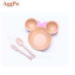 Children Bowl - Wheat Mickey Cartoon Tableware