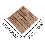 Wood Tiles - Interlocking Outdoor Deck