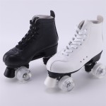 Roller Skates - Unisex Double Row Flash Wheels