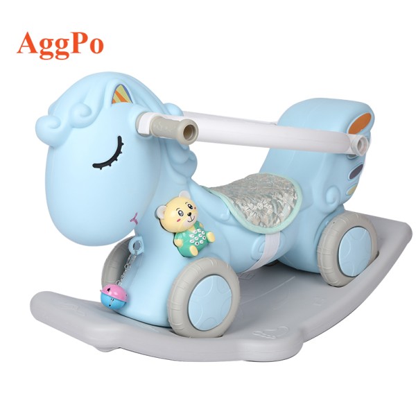 Rocking Horse - Plastic Music Multi-function