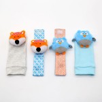 Baby Rattle Socks - Plush Foot Finder Toy