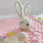 Plush Security Blanket - Swaddle with Teether
