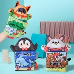 Hand Puppet Set - 3D Cloth Animal Finger Puppet