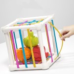 Shape Sorter Toy - Montessori Educational Blocks