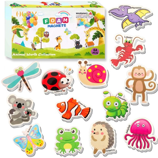 Foam Magnet Toy - Animal Fridge Educational