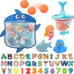 Anti-slip Bath Stickers - Alphabet Floating Set