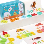 Animal Blocks - 3D Wooden English Number