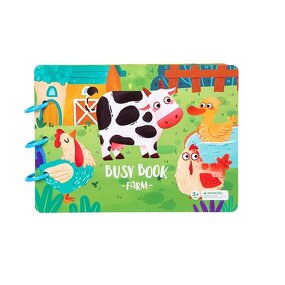 Farm Quiet Book - Interactive Early Educational