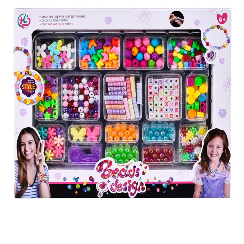 Jewelry Making Game - 24 Spaces Beads Threading