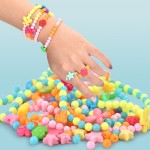Bead Jewelry Kit - Colorful Bracelet Making
