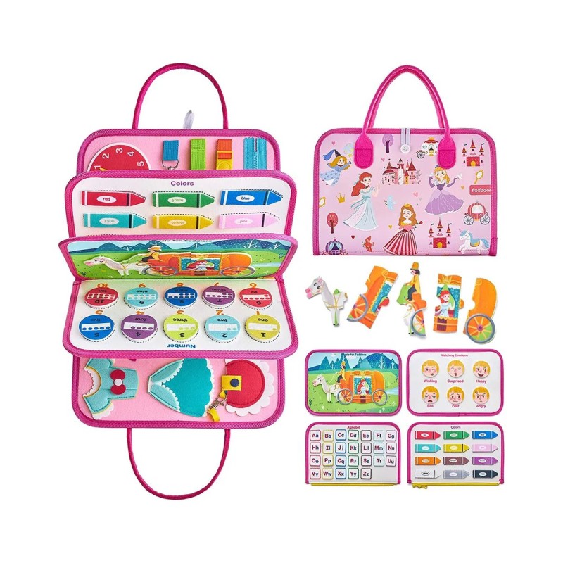 Basic Skills Toy - Felt Quiet Book Educational