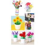 Felt Craft Kit - Sequin Glitter Pipe Cleaner