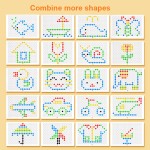 Magnetic Drawing Board - Plastic Bead Puzzle