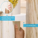 Baby Door Stop - White Foam Safety
